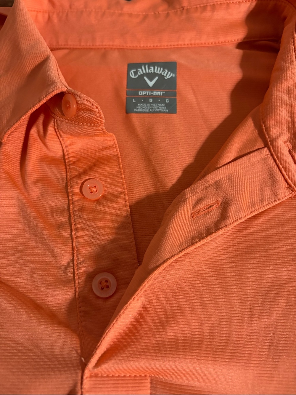 Callaway Men's Bright Orange Performance Polo